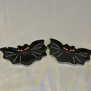 Target Hyde & EEK! Boutique™ Halloween 2 Figural Dining Plates 'Bat' (Set of 2)